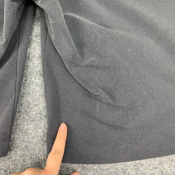 Travis Mathew Shorts Mens 40 Gray Flat Front Hybrid Stretch Nylon Blend Golf - Picture 11 of 13